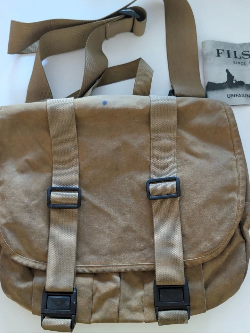 Filson Tin Cloth Field Bag